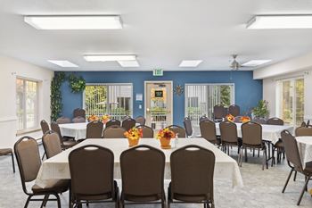 Resident social lounge
